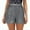 Silver, variant on Women's High Waisted Glitter Sequin Shorts - Elastic Waist Party Nightclub Shorts with Side Split & Pockets