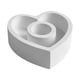 thumbnail image 5 of Molde de vela de corazón para velas de té de bricolaje | Molde de silicona de fundición de resina reutilizable flexible | Para Fondant de Pastel de Gelatina de Caramelo de Chocolate | Molde, 5 of 7