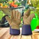 thumbnail image 3 of Guantes de soldadura, accesorios de soldadura resistentes para soporte , almacén, , chimenea , l L Macarena Guantes de soldadura, 3 of 8