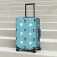 thumbnail image 3 of Wukai Cat Fish Elastic Luggage Cover: Personalized Protection for Your Suitcase - Fits 19~29-inch, Washable & Durable Travel Companion-, 3 of 8