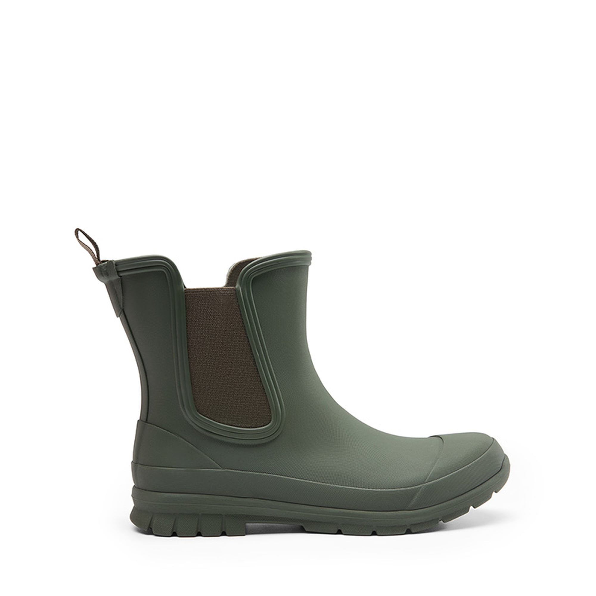 DREAM PAIRS Women's Waterproof Chelsea Rain Boots, Slip-Resistant Ankle Rubber Boots for Outdoor Wear