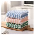 thumbnail image 5 of Bxaolu Microfiber Cleaning Cloth Lint Free Cleaning Rags, 10 Pack Fast Drying Dish Rags for Cleaning, Ultra Soft Super Absorbent Kitchen Dish Cloths for Wash Dishes,10 in x 10 in, Pink, 5 of 9