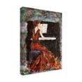 thumbnail image 2 of Trademark Fine Art 'Playing Chopin' Canvas Art by Janelle Nichol, 2 of 3