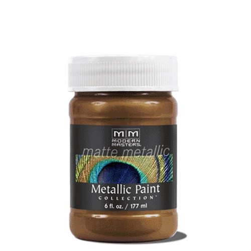 Mm20406 6oz Antique Bronze Matte Metallic Paint Collection