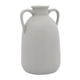 thumbnail image 1 of Sagebrook Home 17056-03 10 in. Ceramic Eared Vase, Gray, 1 of 1