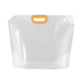 thumbnail image 3 of Unique Bargains 10L Collapsible Water Container Bag, Plastic Storage Jug Folding Water Bag, Clear, 3 of 7