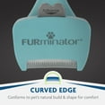 thumbnail image 6 of FURminator Small Cat Undercoat deShedding Tool for Long Hair, Reduces Loose Hair from Shedding, 6 of 10