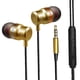 thumbnail image 4 of Auriculares Con Cable, Auriculares Intrauditivos, Auriculares Deportivos Con Cancelación De Ruido, Auriculares Estéreo, Sonido Estéreo Con Micrófono I dorado, 4 of 10