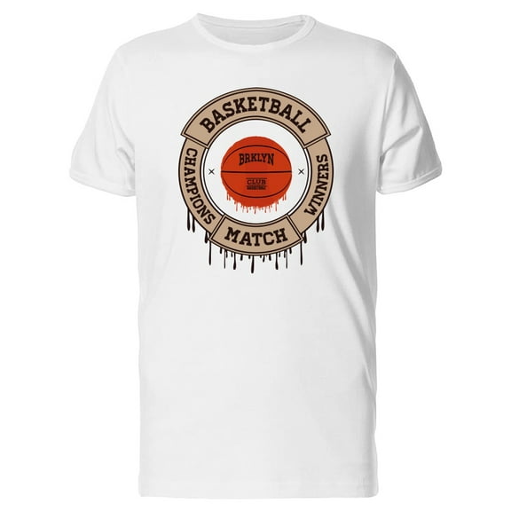 Champions Win Basketball Match T-Shirt Men -Image by Shutterstock, Male XX-Large