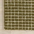 thumbnail image 4 of Rugs USA Melrose Checked Wool Area Rug, 4' x 6', Melrose Moss, 4 of 8