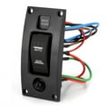 thumbnail image 3 of Rocker Panel Switch, Circuit Protection Rocker Pump Switch 2.1x1.9x4.5in Long Durability  For Marine Boat, 3 of 8