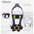 thumbnail image 2 of Crampons pour Bottes d'Hiver, Antidérapants, pour Femmes, Hommes, Enfants, Randonnée, Jogging, 2 of 8