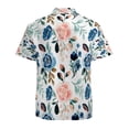 thumbnail image 3 of High Quality Hawaiian Shirts for Men Short Sleeve Aloha Beach Shirt Floral Summer Casual Button Down Shirts Blouses 7XG2F3, 3 of 7