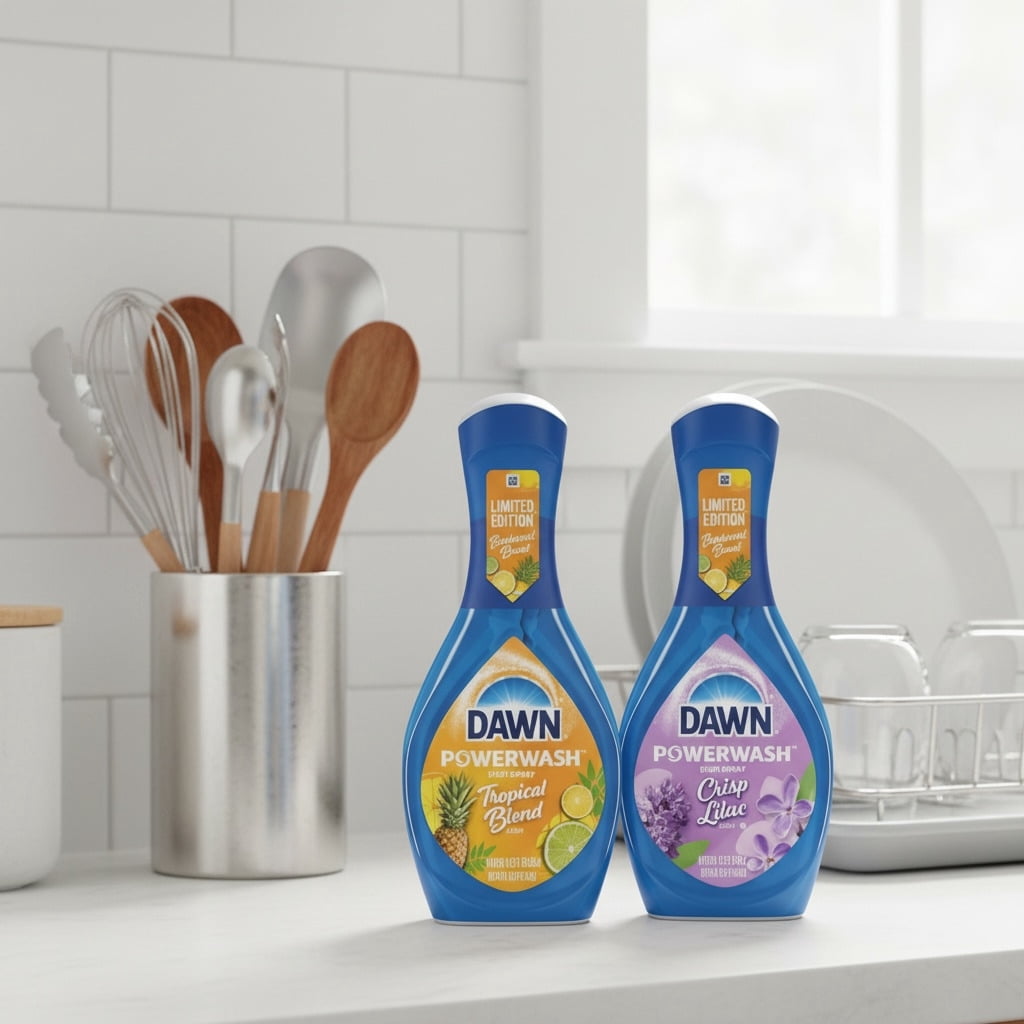 Dawn Powerwash Dish Spray Limited Edition Scents Kit 3 Count 48 fl oz Total