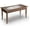 Canaletto Walnut, variant on Mobili Fiver, Classico Coffee Table, Matt White, NV, Modern Coffee Table, Italian Furniture