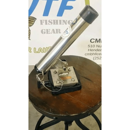 Stainless Steel adjustable boat fishing rod holder