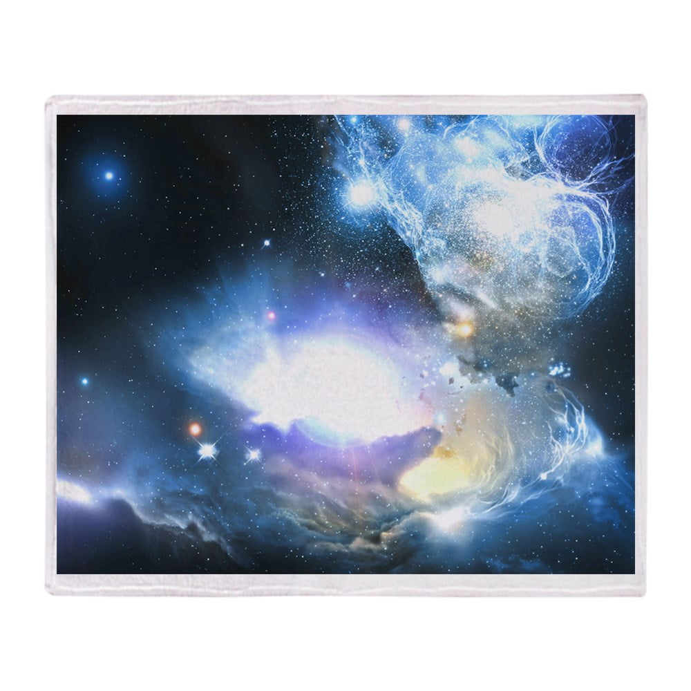 CafePress The Beautiful Outer Space Soft Fleece Throw Blanket, 50