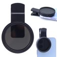 thumbnail image 1 of Clip On ND2-400 Filter, Eliminate Reflection Phone Lens ND Filter Enhance Contrast Adjustable  for Photography, 1 of 7
