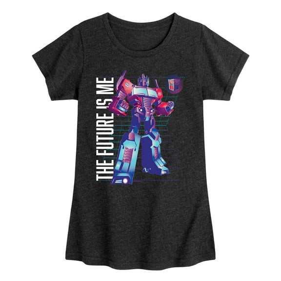 Transformers - The Future Is Me - Girls Fitted Short Sleeve T-Shirt