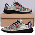 thumbnail image 3 of Happy 4th Of JulyWe The People American flag Shoes Sneakers Black Size 6, 3 of 7