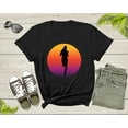 thumbnail image 2 of Running Woman Silhouette Runner Athlete Marathon Sprinter T-Shirt Runner Running Lover Gift T Shirt for Men Women Kids Boys Girls Tshirt, 2 of 8