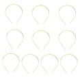 thumbnail image 1 of Guardurnaity Paquete de 10 diademas de Metal para el cabello, accesorios para manualidades en blanco, joyería DIY, marco liso, regalos de fiesta para bodas Accesorio para el cabello Guardurnaity AP009975-00, 1 of 5