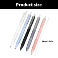 thumbnail image 5 of 5 Pcs Neutral Pen Aesthetic Gel Pen Stationery Pen 0.5mm Writing Pen Black Inks Pen Pen Journaling Pen Pressing Pen, 5 of 9