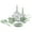 Pastel Green, variant on GreenPan Dover Ceramic Nonstick 12-Piece Cookware Set | Cream White
