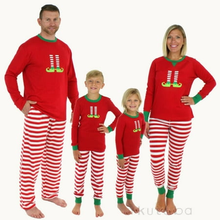 

Fanvereka Family Matching Pajamas Christmas Jammies Clothes Cotton Holiday Sleepwear Sets Long Sleeve Pjs
