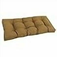 thumbnail image 3 of Blazing Needles 19" x 42" Patio Bench Cushion-Wheat, 3 of 3