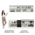 thumbnail image 5 of Cocina Integral Completa Modular Madesa Lux 240cm BN 05, 5 of 5