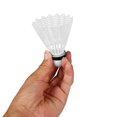 thumbnail image 4 of Dioche 6 Piezas de Bolas de Bádminton, Shuttlecocks Outdoor Sports Ball Training Accesorio Blanco Khall Tendencias, 4 of 6