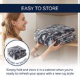 thumbnail image 6 of JONATHAN Y WASHABLE Superbia Boho Medallion Border Machine-Washable Polyester Area Rug, 4' x 6', Gray and Charcoal, Traditional Vintage Low-Pile Indoor Rug for Living Room WSH502D-4, 6 of 9