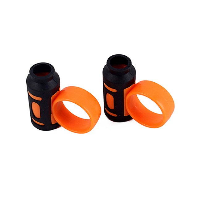 Toystoory 2 piezas de controladores de baquetas de silicona giratorias antideslizantes baquetas de percusión Musical abrazadera accesorios Accesorios para instrumentos musicales
