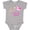 AC-Heather Grey, variant on I Love My Meme Girls Baby Bodysuit