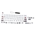 thumbnail image 1 of Keycaps PBT 5Sided Sublimation 71 Keys Keyboard Caps for Mechanical Optical Keyboards(English Korean ), 1 of 4