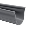 thumbnail image 1 of Garage Door Weather Seal - Bottom Seal Bead Type - Grey Vinyl (16'), 1 of 4