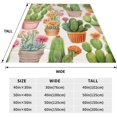 thumbnail image 3 of Cactus Gifts Blanket,Cactus Decor Blankets Soft Warm Throw for Women Girls Birthday Valentines,Home Living Room Decoration 50"x40", 3 of 6