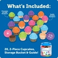 thumbnail image 7 of Learning Resources Mini Counting Cupcakes Birthday Cake Toy Counting Toy Play Food Ages 3 and up, 7 of 7