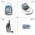 thumbnail image 3 of FORMRS Crossbody Bag for Women Quilted Travel Shoulder Cell Phone Purse with Chain Strap Handbag, Crystal Ocean, 3 of 7
