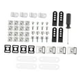 thumbnail image 2 of Colaxi Hockey Helmet Repair Set Screws Hardware Wear Resistant Convenient Sturdy Stable Portable Helmet Replacement Parts for Riding, 2 of 8