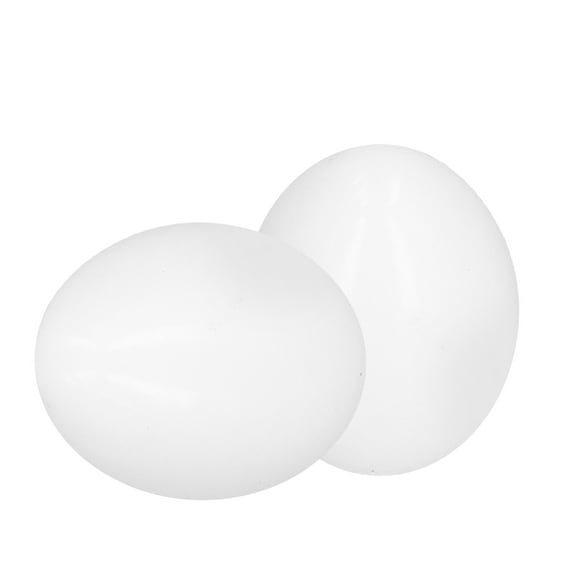Ccdes 50 Pcs False Eggs Plastic Solid Simulation Eggs For Breeding Hatching, False Eggs, Hatching Supplies