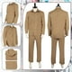 thumbnail image 2 of Disfraz de El Hoyo 2 para hombre de la prisión, disfraz para adulto, uniforme, chaqueta, camisa, pantalones, ropa para fiesta de carnaval y Halloween, 2 of 5