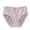 Pink, variant on Women's Lace High Cut Bikini Underwear, Silky Lightweight Stretchy Material, No Show Seamless Elastic Waistband Daily Comfort Panties L-2XL