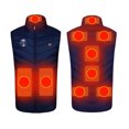 thumbnail image 6 of Ftwytp Heated Body Warmer Ladies,Women Heated Vest Sale Rechargeable USB Electric Winter Warm Heated Jackets,Washable Heated Gilet with 9 Heating Pads, 6 of 8