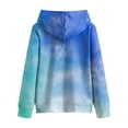 thumbnail image 6 of JFOPQVSM Girls Hooded Sweatshirt Comfortable and Fleece Fabric Warm and Stylish Tie Dye Colored Sweatshirt, 6 of 6