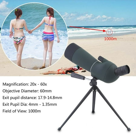High Definition Zoom Monocular Telescope 20x-60x Target Telescope With Tripod