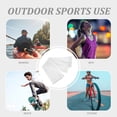 thumbnail image 3 of unbranded 1 Pair Arm Sleeves for Kids White Elastic Fiber Sun Protection Seamless Design Summer Outdoor Activities, 3 of 6