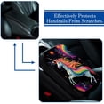 thumbnail image 5 of Unicorn Car Armrest Pad Cover 12.5x8.2 Inch Soft Comfortable Furry Printed - Car Armrest Mat Pad, 5 of 6