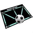 thumbnail image 1 of GloryStar Football Footstep Training Mat, Dribble Training Mat Football Training Non-Slip Regular Training System Blanket, For Indoor Ourdoor Equipment, 1 of 9